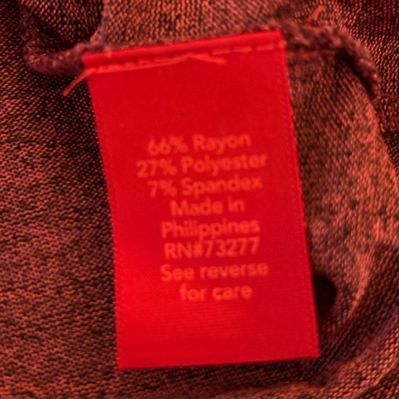 Jennifer Lopez Red Sleeveless Tie Front Tank Top - Picture 3 of 8